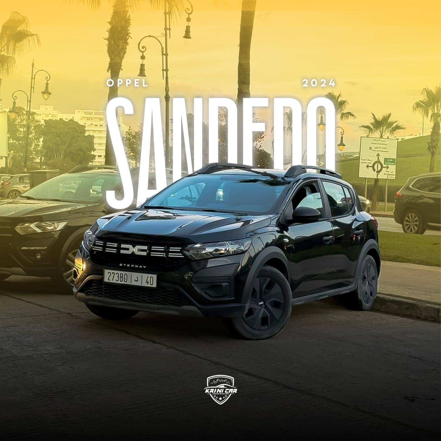 Dacia Sandero Mietwagen Tanger Marokko