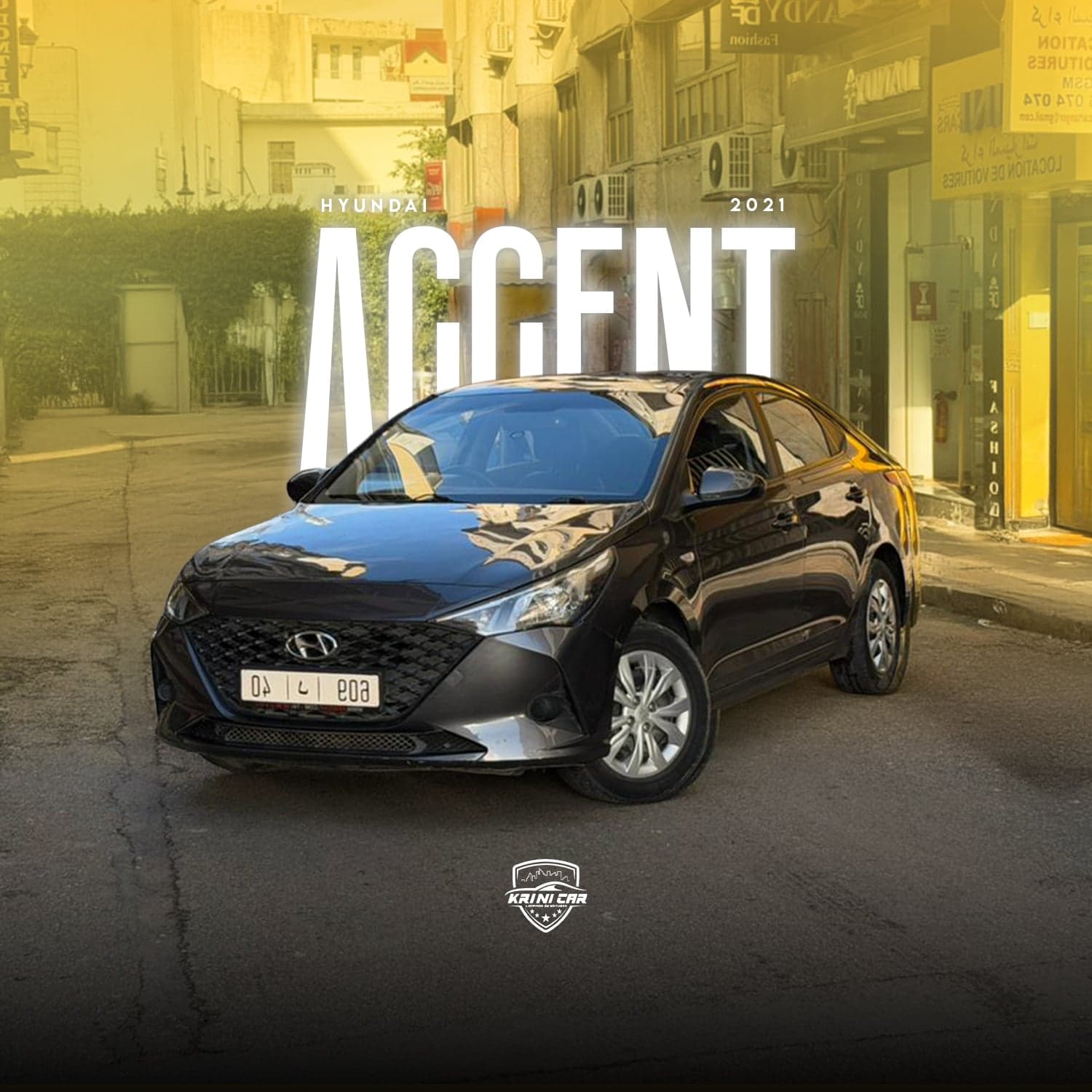 Hyundai Accent Mietwagen Tanger Marokko