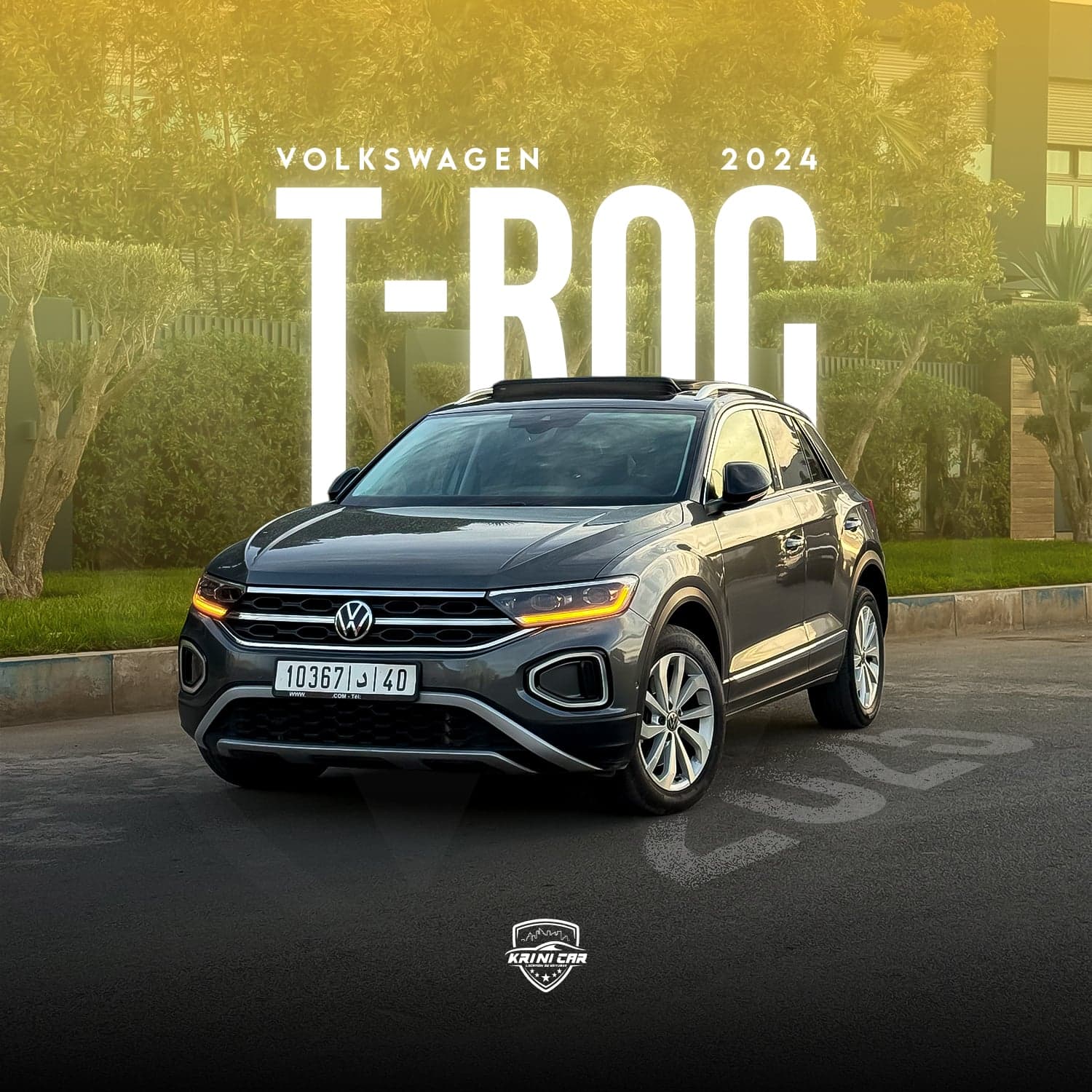 VW T-Roc Mietwagen Tanger Marokko